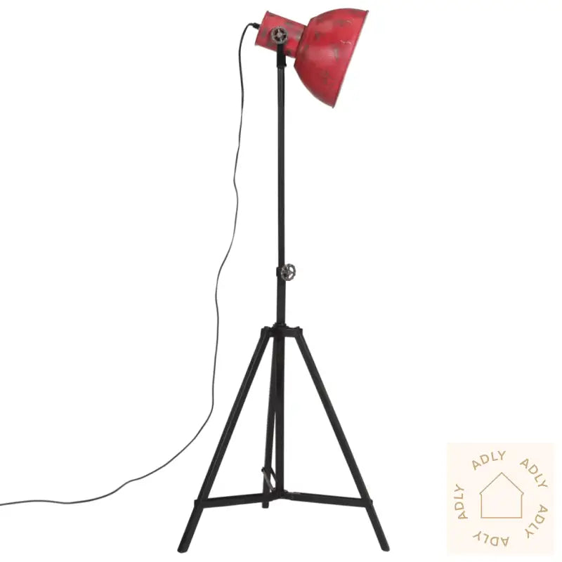 Gulvlampe 25 W Mørkerød 61X61X90/150 Cm E27