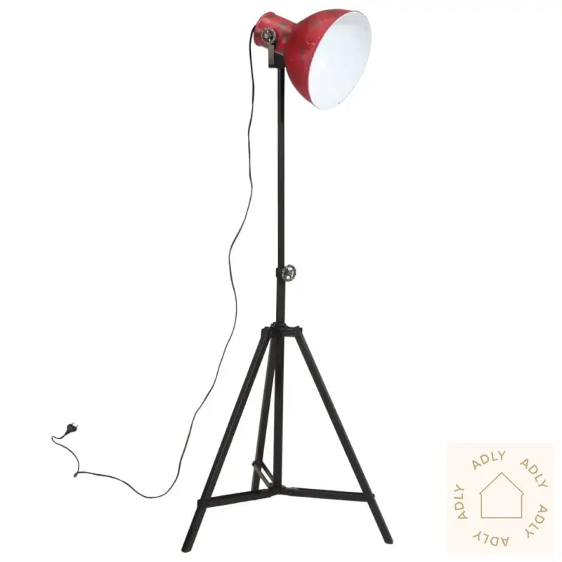 Gulvlampe 25 W Mørkerød 61X61X90/150 Cm E27