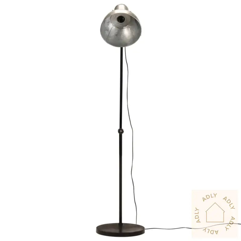 Gulvlampe 25 W Vintage Sølv 150 Cm E27