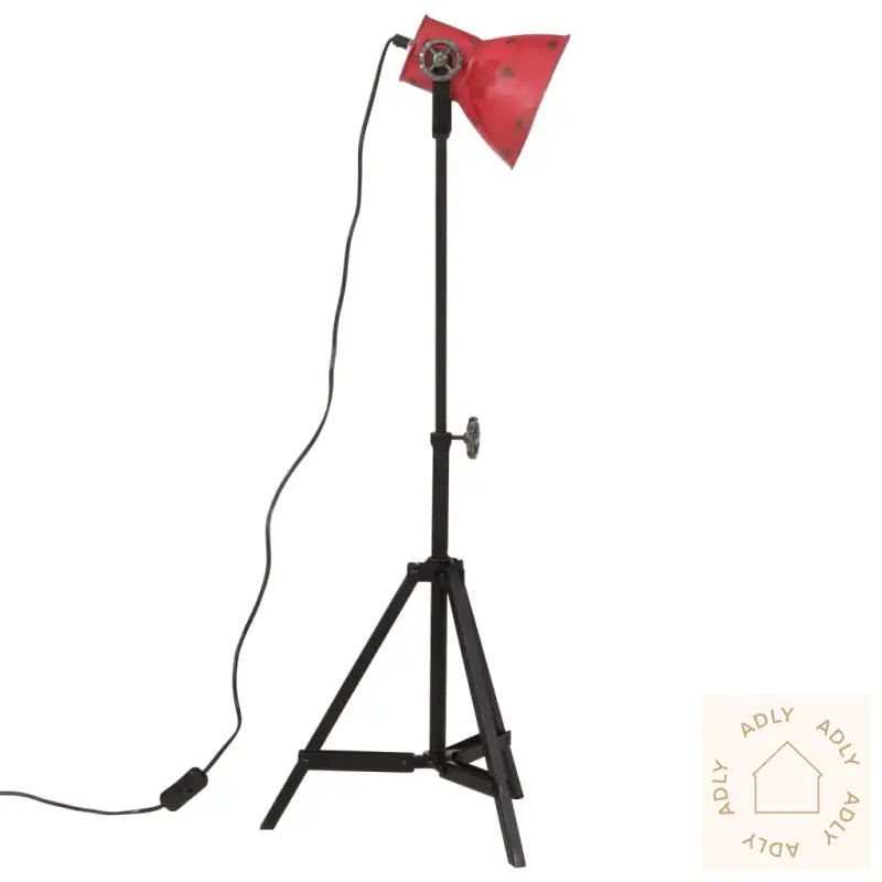 Gulvlampe 25 W Mørkerød 35X35X65/95 Cm E27