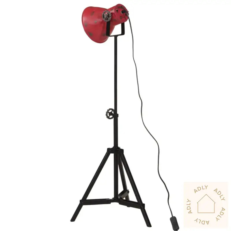 Gulvlampe 25 W Mørkerød 35X35X65/95 Cm E27