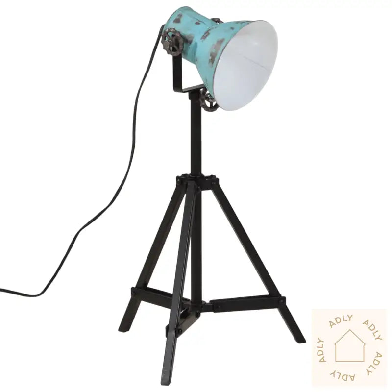 Gulvlampe 25 W Denimblå 35X35X65/95 Cm E27