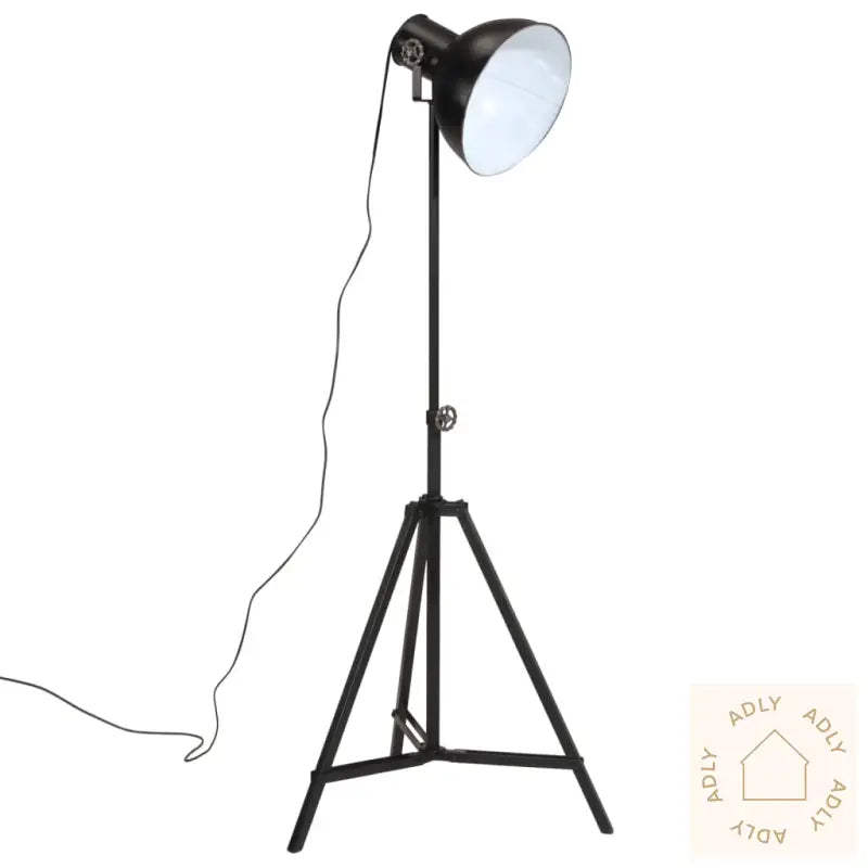 Gulvlampe 25 W Svart 61X61X90/150 Cm E27