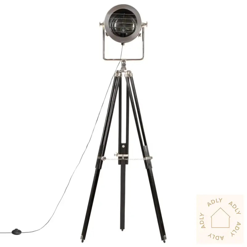 Gulvlampe Med Stativ Heltre Mango 171 Cm Svart