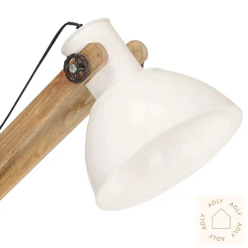Gulvlampe Hvit Heltre Mango E27