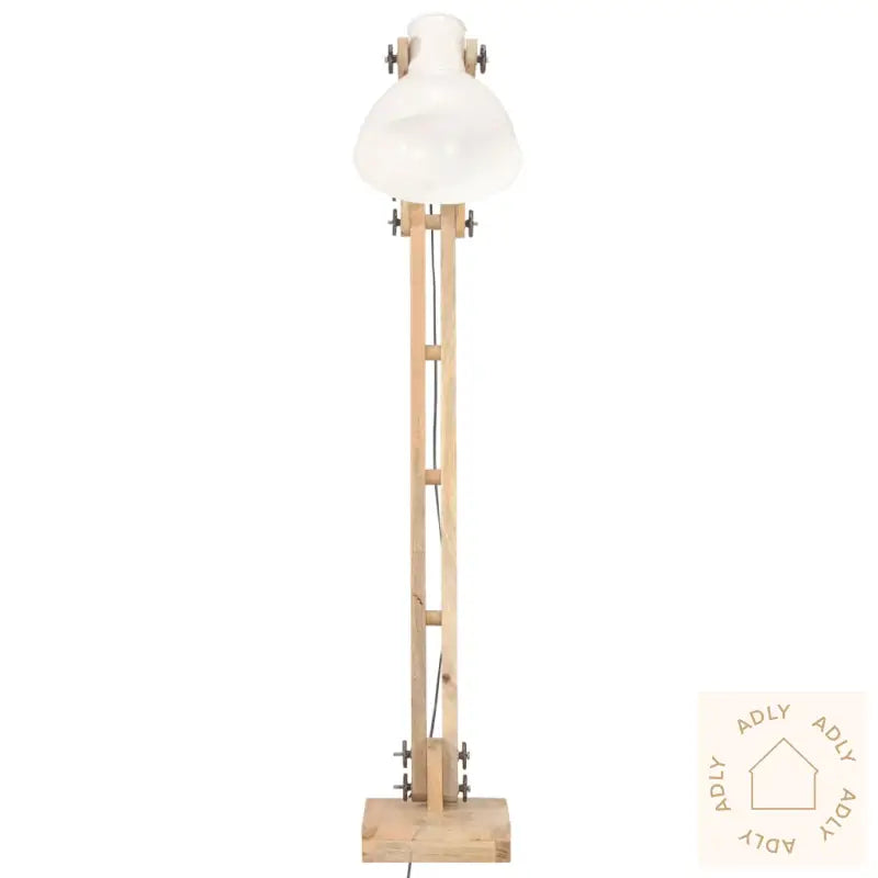 Gulvlampe Hvit Heltre Mango E27