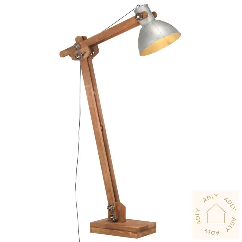 Gulvlampe Sølv Heltre Mango E27