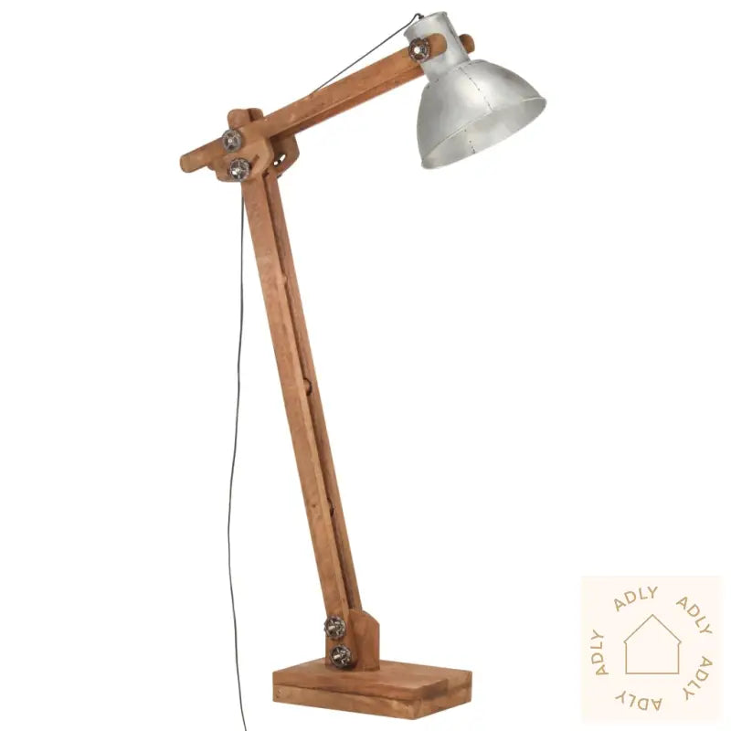 Gulvlampe Sølv Heltre Mango E27