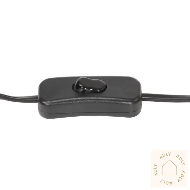 Gulvlampe Svart Heltre Mango E27