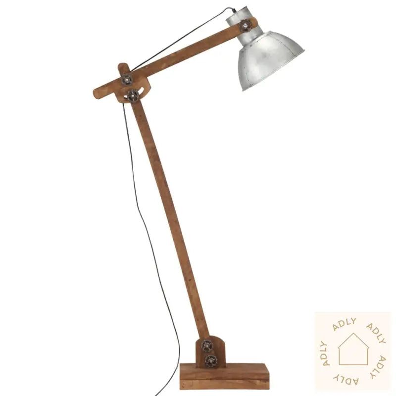 Gulvlampe Sølv Heltre Mango E27