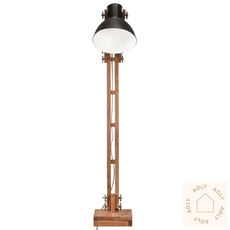 Gulvlampe Svart Heltre Mango E27