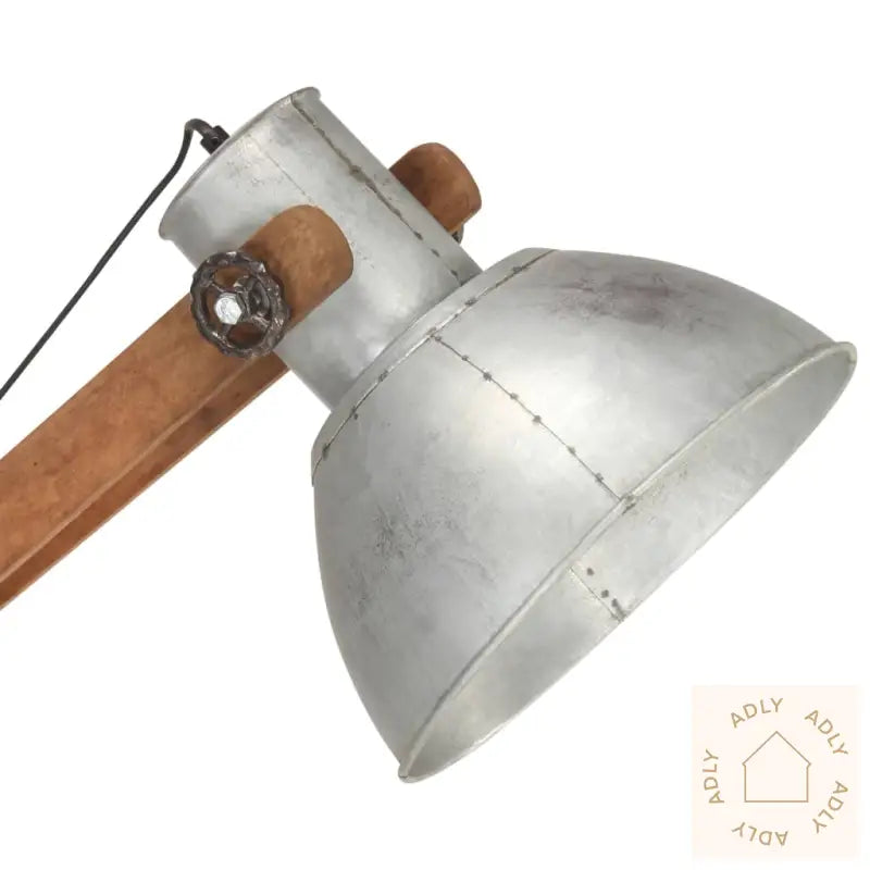 Gulvlampe Sølv Heltre Mango E27
