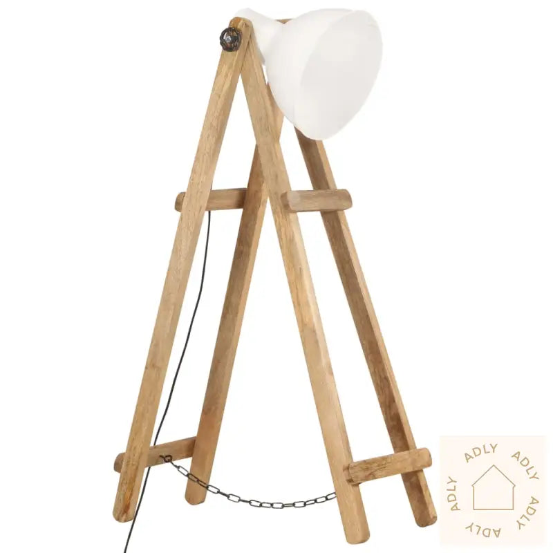 Gulvlampe Hvit E27 Heltre Mango