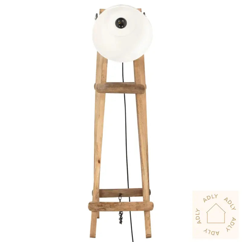 Gulvlampe Hvit E27 Heltre Mango