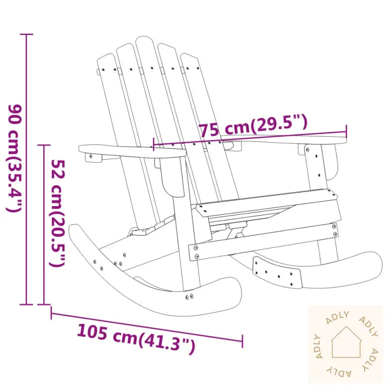 Adirondack Gyngestol Heltre Akasie