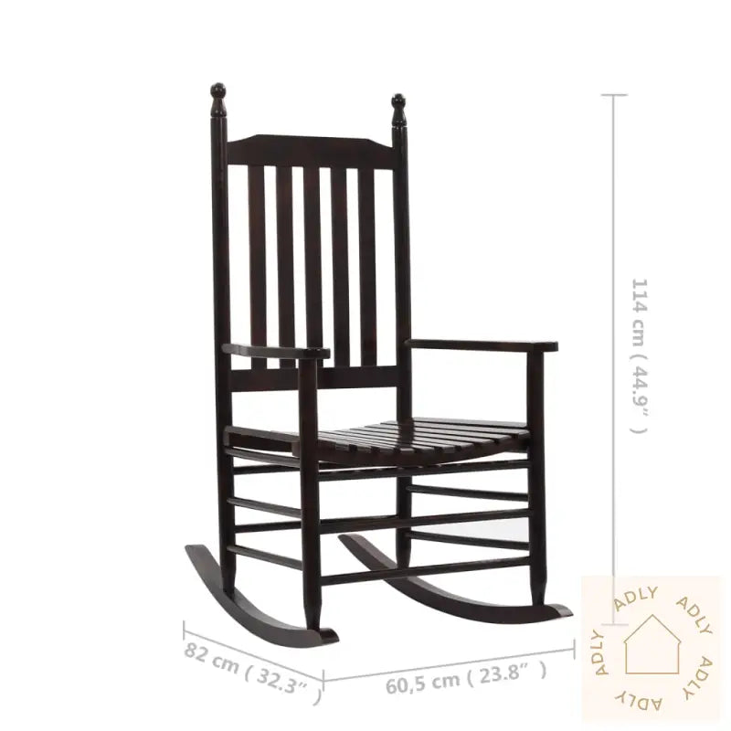 Gyngestol Med Buet Sete Poppeltre