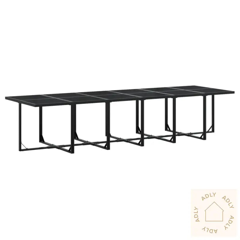 Hagespisegruppe 13 Deler Svart Polyrotting