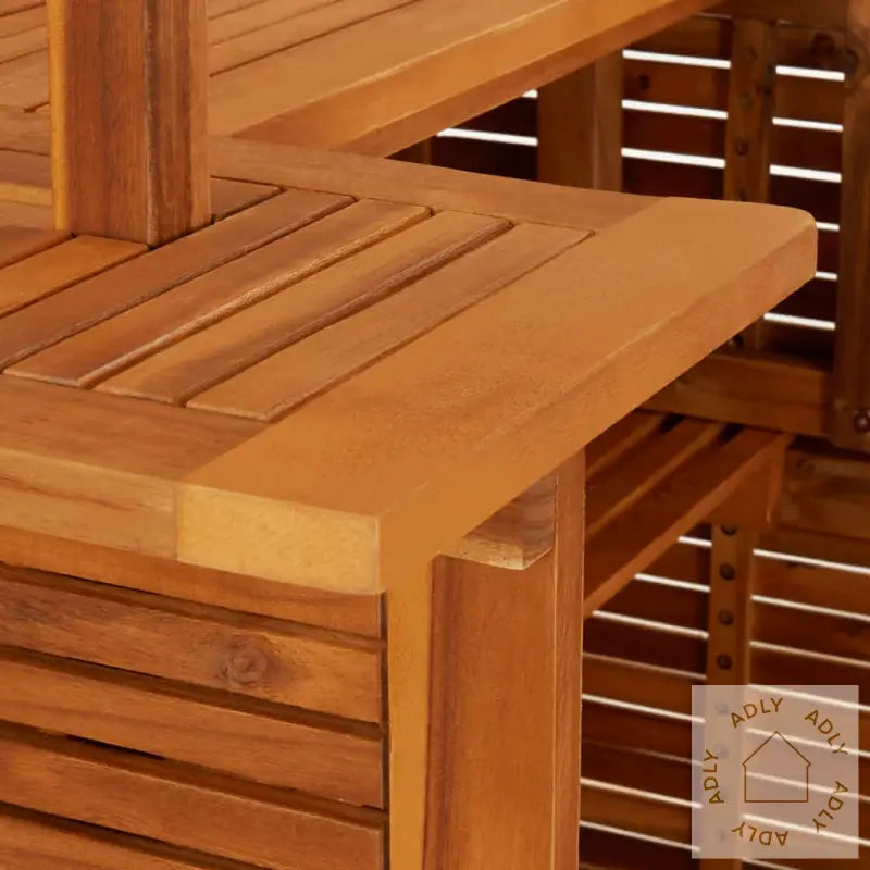 Hagebarsett 3 Deler Heltre Akasie