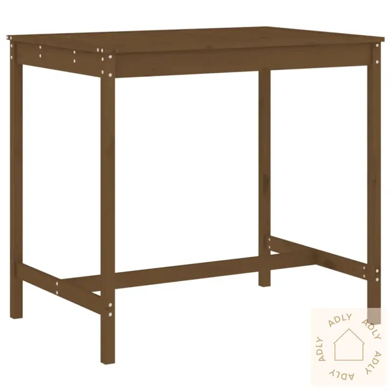 Hagebarsett 5 Deler Honningbrun Heltre Furu
