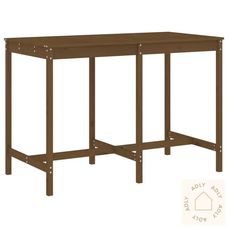 Hagebarsett 7 Deler Honningbrun Heltre Furu