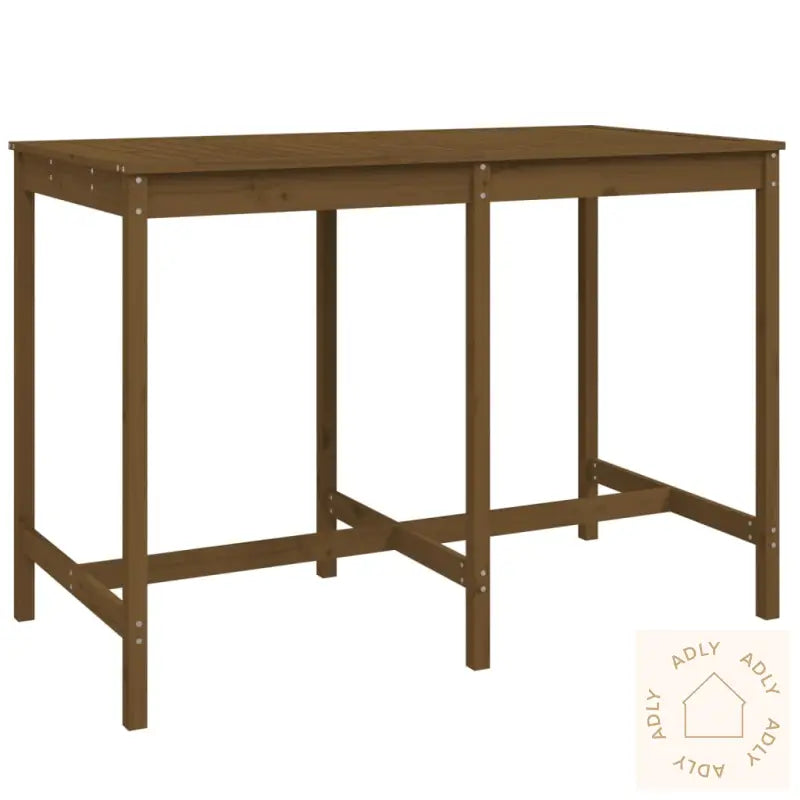 Hagebarsett 7 Deler Honningbrun Heltre Furu