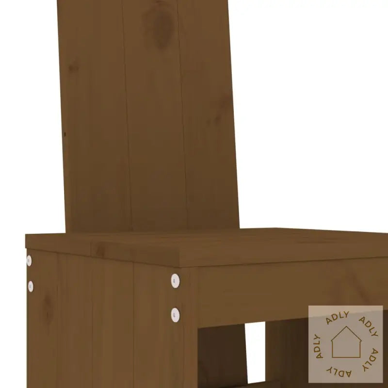 Hagebarsett 7 Deler Honningbrun Heltre Furu