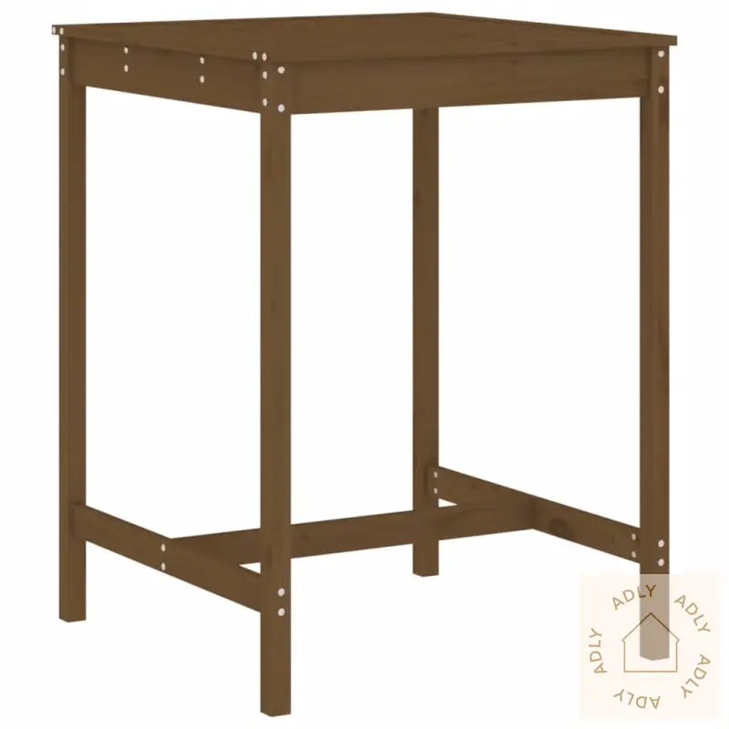 Hagebarsett 5 Deler Honningbrun Heltre Furu