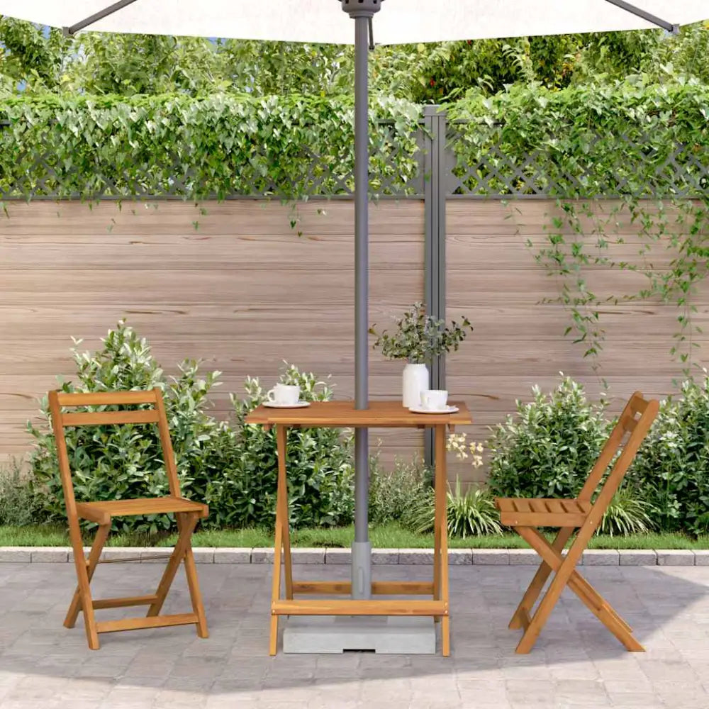 Hagebord i heltre akasie til terrasse eller kjøkken - Hagebord