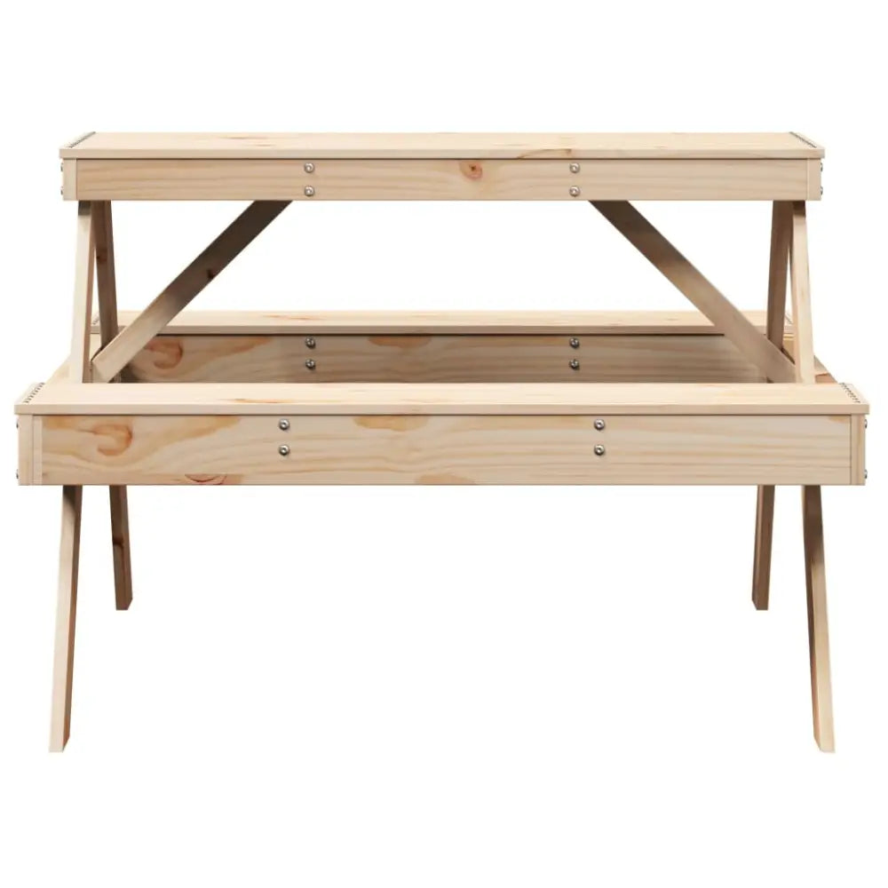 Hagebord i heltre furu perfekt for hage og terrasse - Hagebord