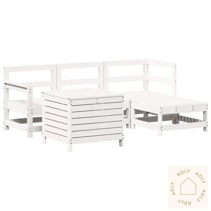 Hagesofagruppe 5 Deler Hvit Heltre Furu