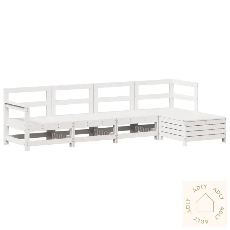 Hagesofagruppe 5 Deler Hvit Heltre Furu