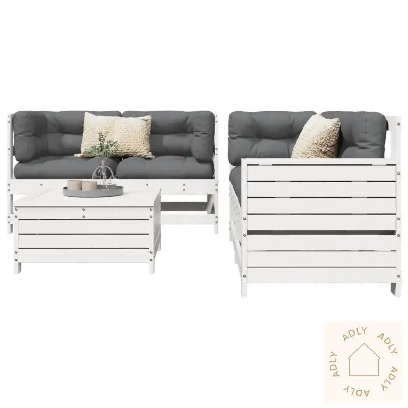 Hagesofagruppe 5 Deler Hvit Heltre Furu