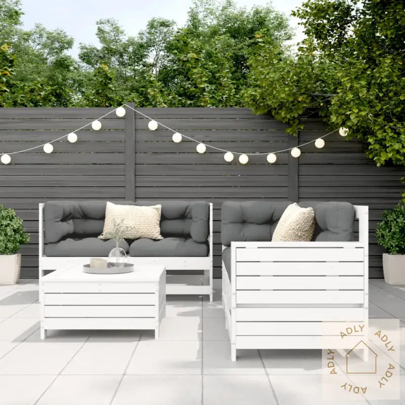 Hagesofagruppe 5 Deler Hvit Heltre Furu