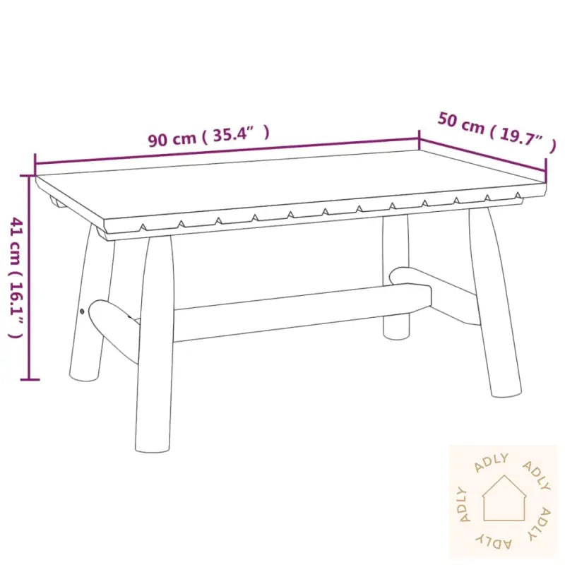 Hagemøbelsett 5 Deler Heltre Gran