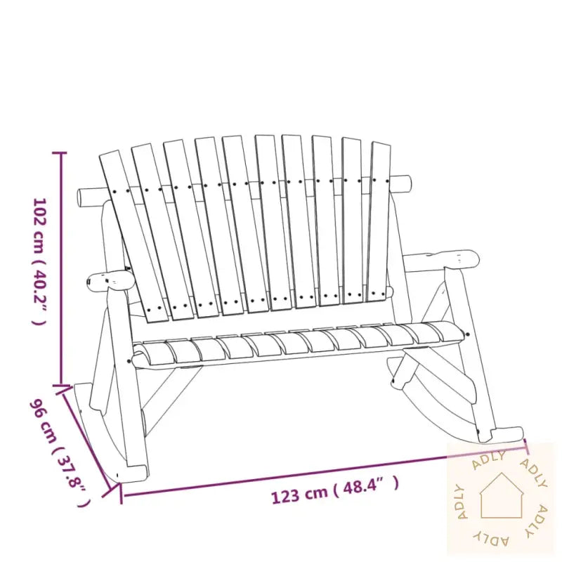 Hagemøbelsett 5 Deler Heltre Gran