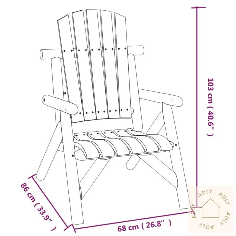 Hagemøbelsett 5 Deler Heltre Gran