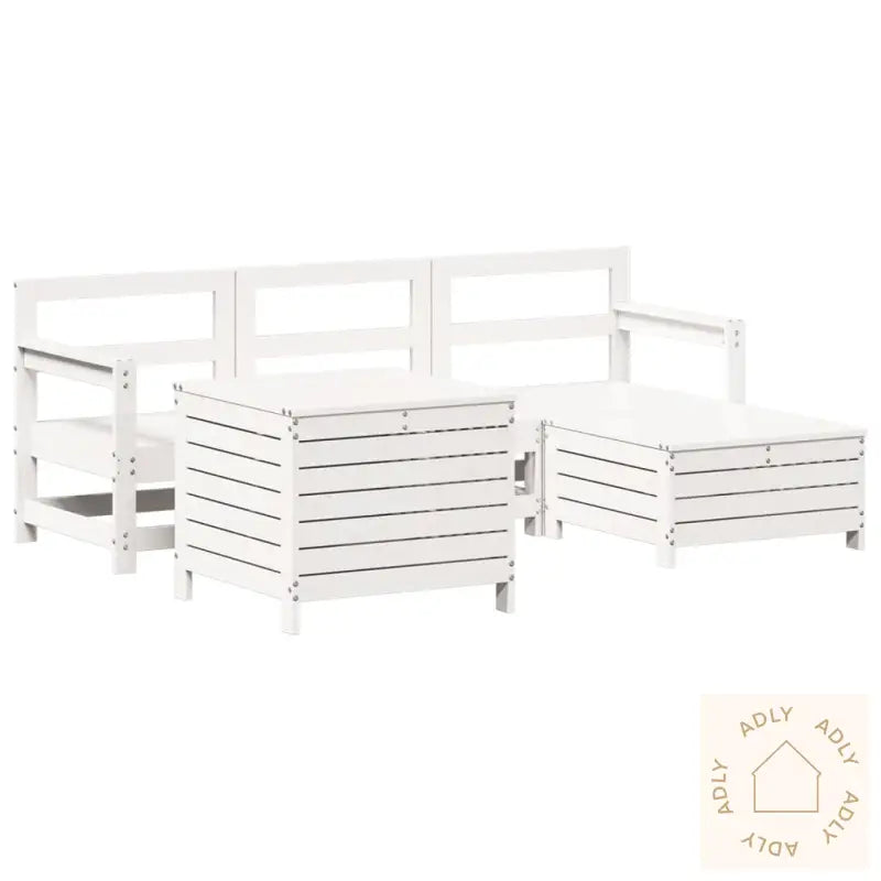 Hagesofagruppe 5 Deler Hvit Heltre Furu