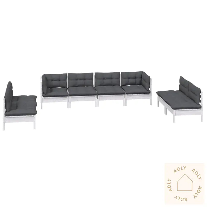 Hagesofagruppe Med Puter 8 Deler Heltre Furu