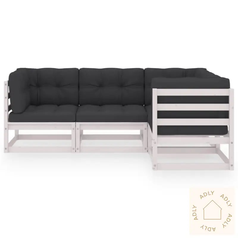 Hagesofagruppe Med Puter 4 Deler Heltre Furu