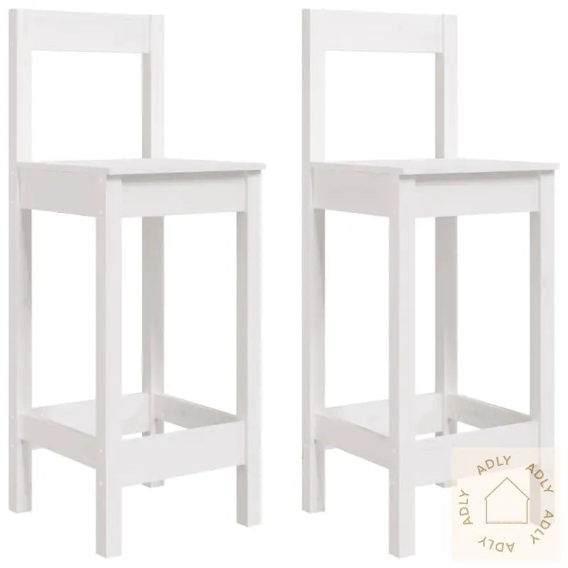 Hagebarsett 3 Deler Hvit Heltre Furu