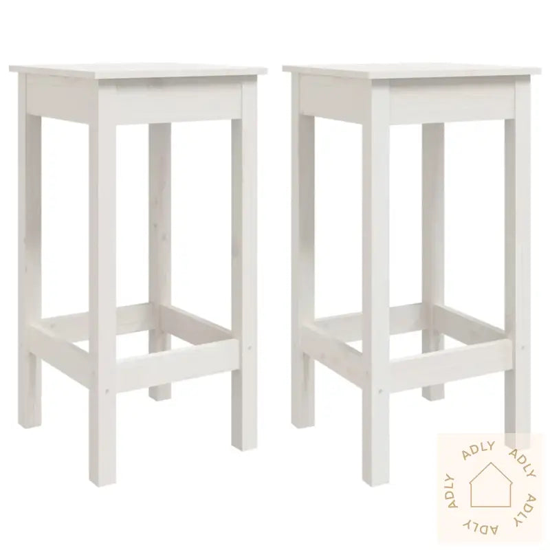 Hagebarsett 3 Deler Hvit Heltre Furu