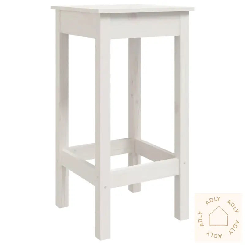 Hagebarsett 3 Deler Hvit Heltre Furu