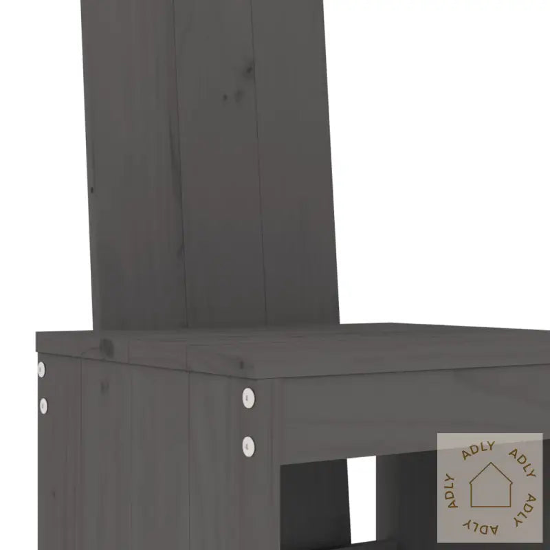 Hagebarsett 9 Deler Grå Heltre Furu