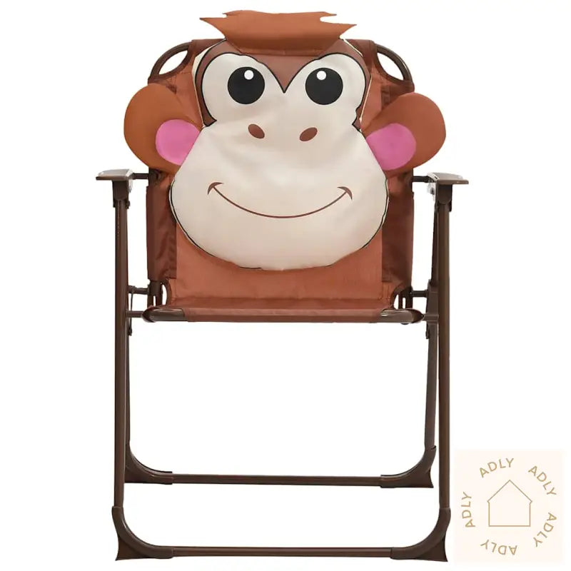 Hagegruppe Til Barn Med Parasoll 3 Deler Brun