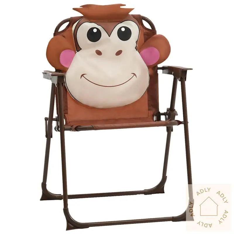 Hagegruppe Til Barn Med Parasoll 3 Deler Brun