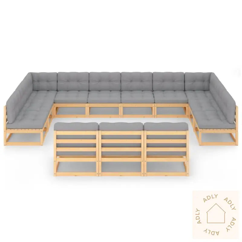 Hagesofagruppe Med Puter 13 Deler Heltre Furu
