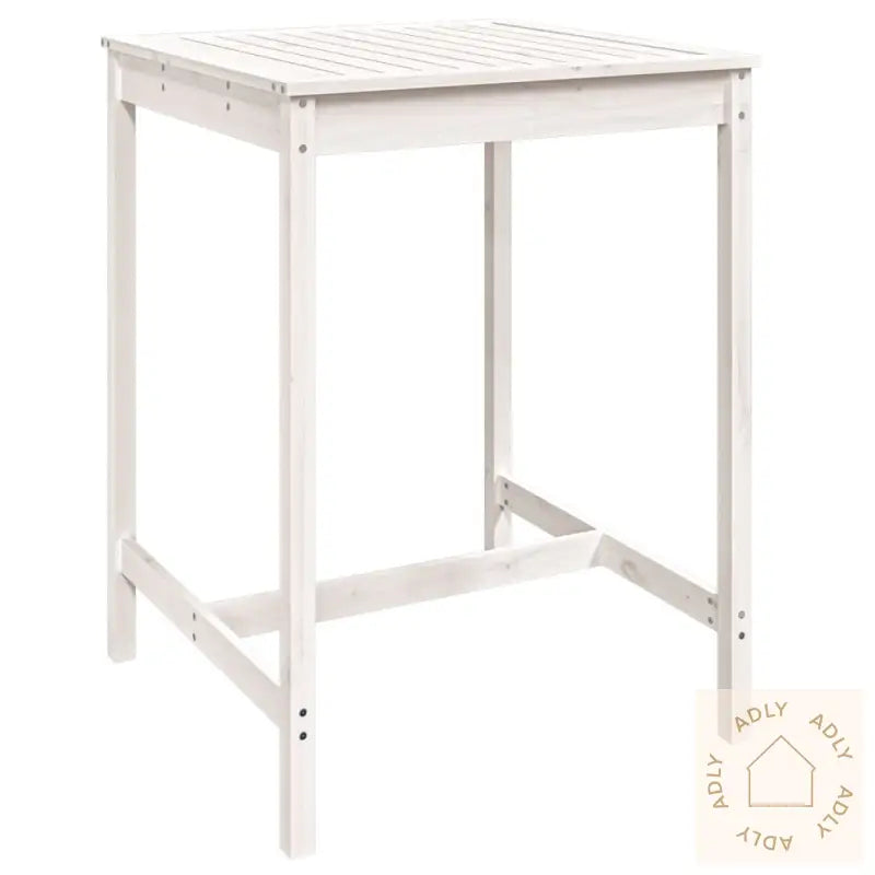 Hagebarsett 3 Deler Hvit Heltre Furu