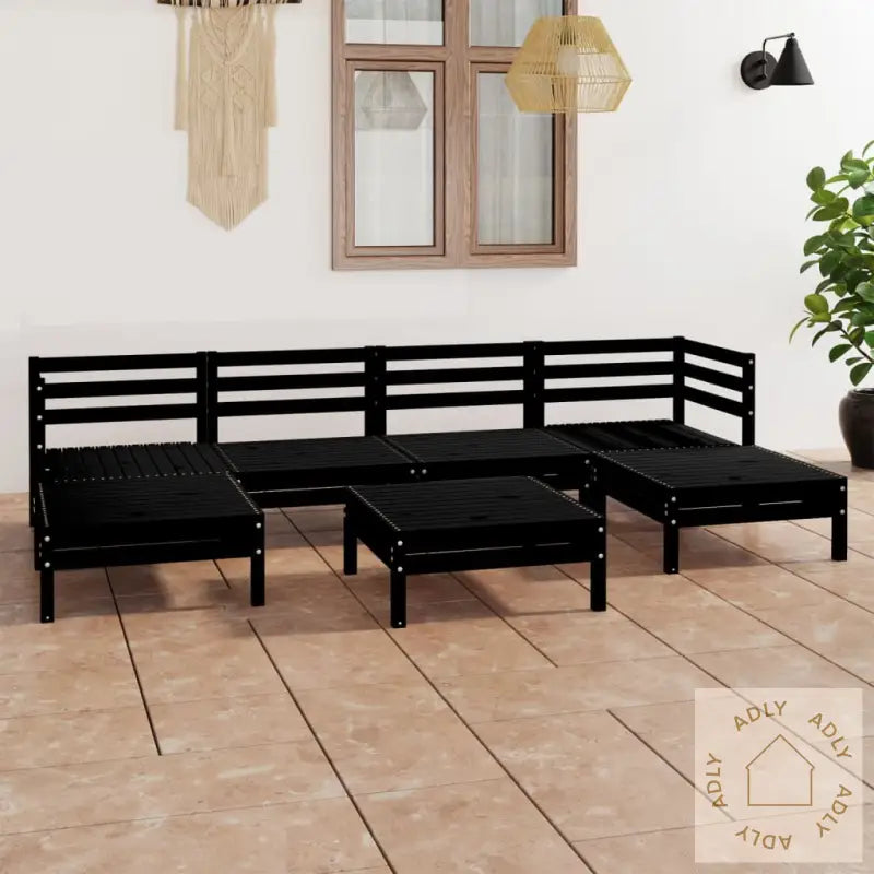 Hagesofagruppe 7 Deler Svart Heltre Furu