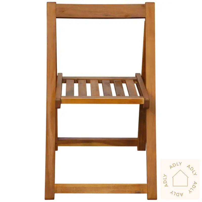 Utendørs Sammenleggbar Spisestue 5 Deler Heltre Akasie