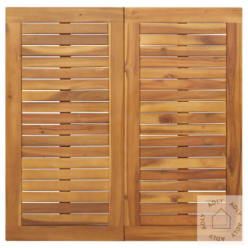 3-Delt Hagemøbelssett Grå Polyrotting Akasietre